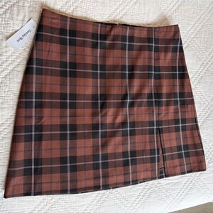 Aritzia Plaid Skirt